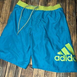 Adidas Blue and Green Activewear